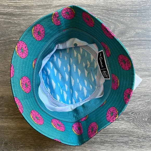 Herschel Supply Company Blue and Pink Floral Bucket Hat - Picture 6 of 7